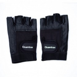 FITNESS GLOVES LEATHER BLACK XL