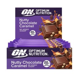 OPTIMUM NUTRITION NUTTY CHOCOLATE CARAMEL 10 UDS x 70 GR