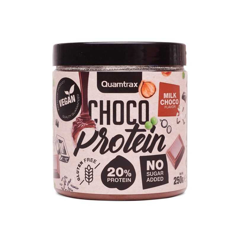 QUAMTRAX CHOCO VEGAN PROTEIN 250 GR