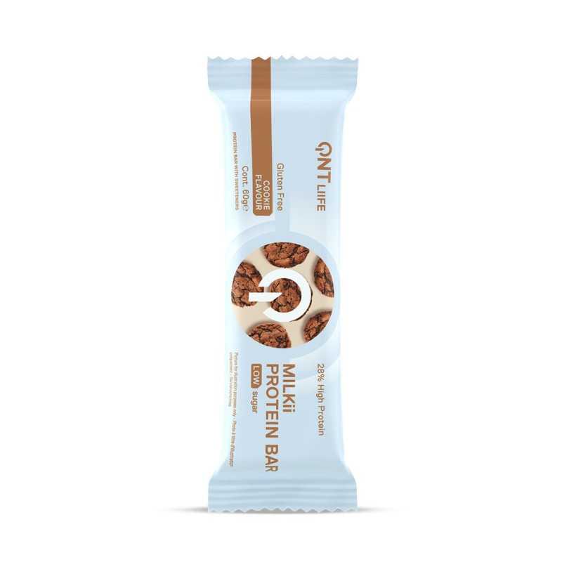 QNT MILKII PROTEIN BAR 1x60GR