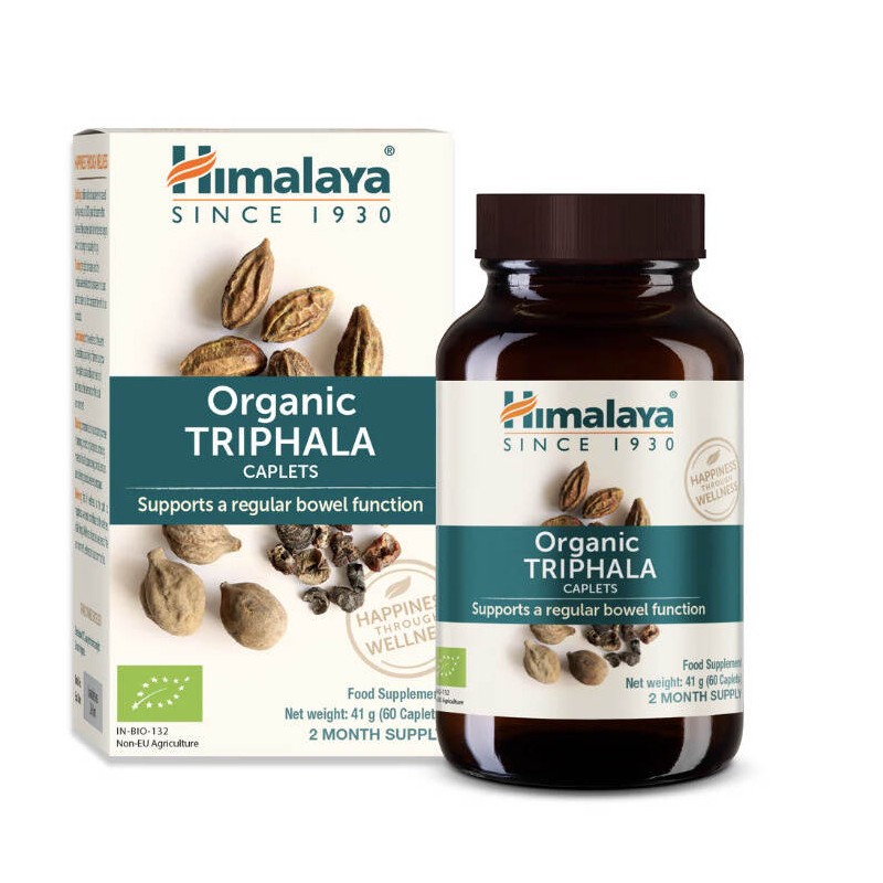 HIMALAYA TRIPHALA ORGANIC 60 CAPS