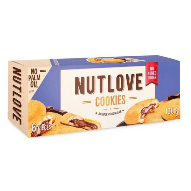 ALL NUTRITION NUTLOVE COOKIES 130 GR DOUBLE CHOCOLATE