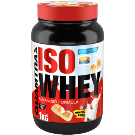 QUAMTRAX ISO WHEY 1KG WHITE KING