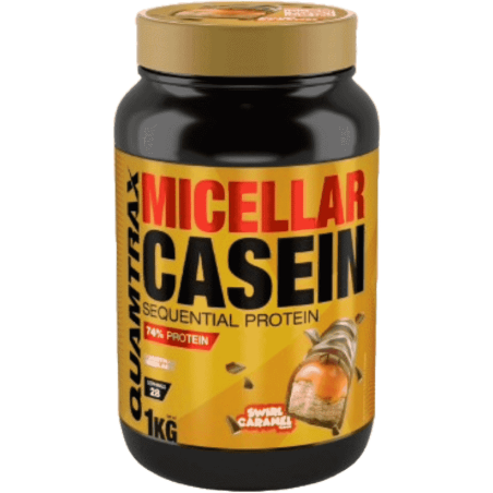 QUAMTRAX MICELLAR CASEIN 1KG SWIRL CARAMEL