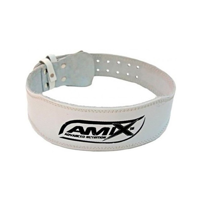 AMIX CINTURON DE CUERO - BLANCO