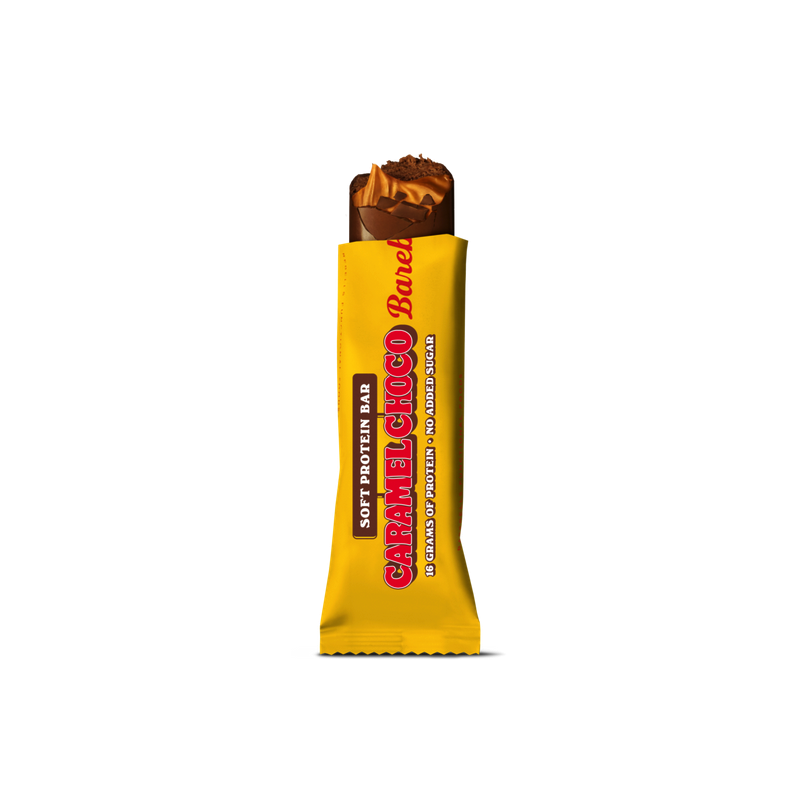 BAREBELLS BARS SOFT CARAMEL CHOCO 55GR