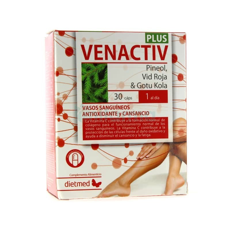 DIETMED VENACTIV PLUS 30CAP