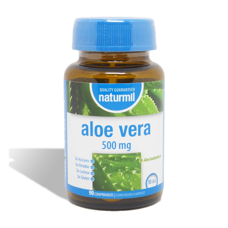 NATURMIL ALOE VERA 500MG 90 COMPRIMIDOS