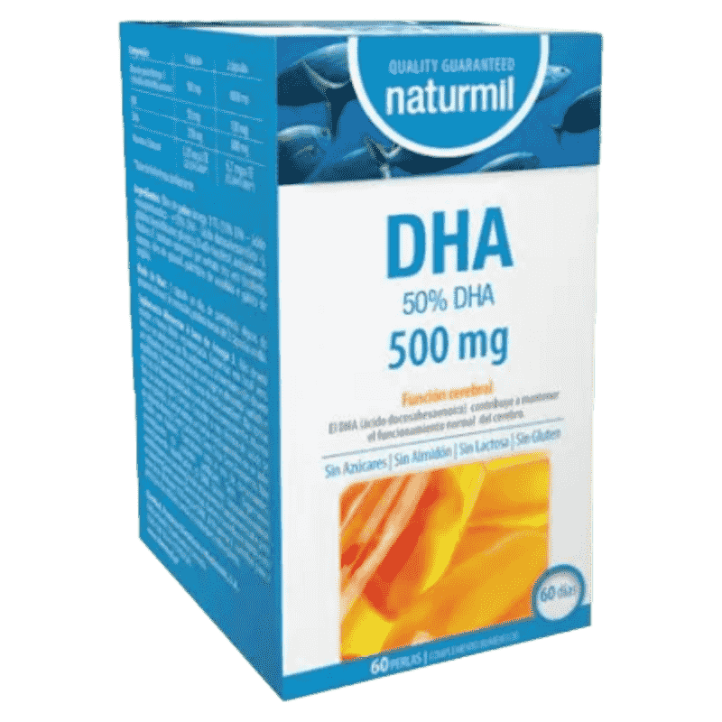 NATURMIL DHA 500 MG 60 PERLAS