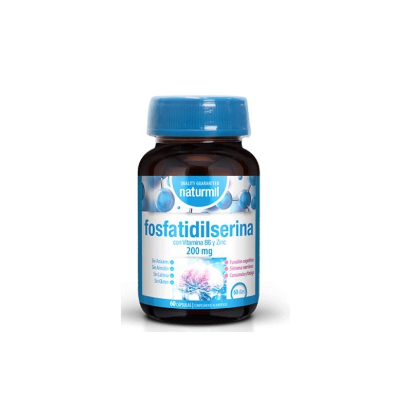 NATURMIL FOSFATILDISERINA COMPLEX 200MG 60 CÁPSULAS