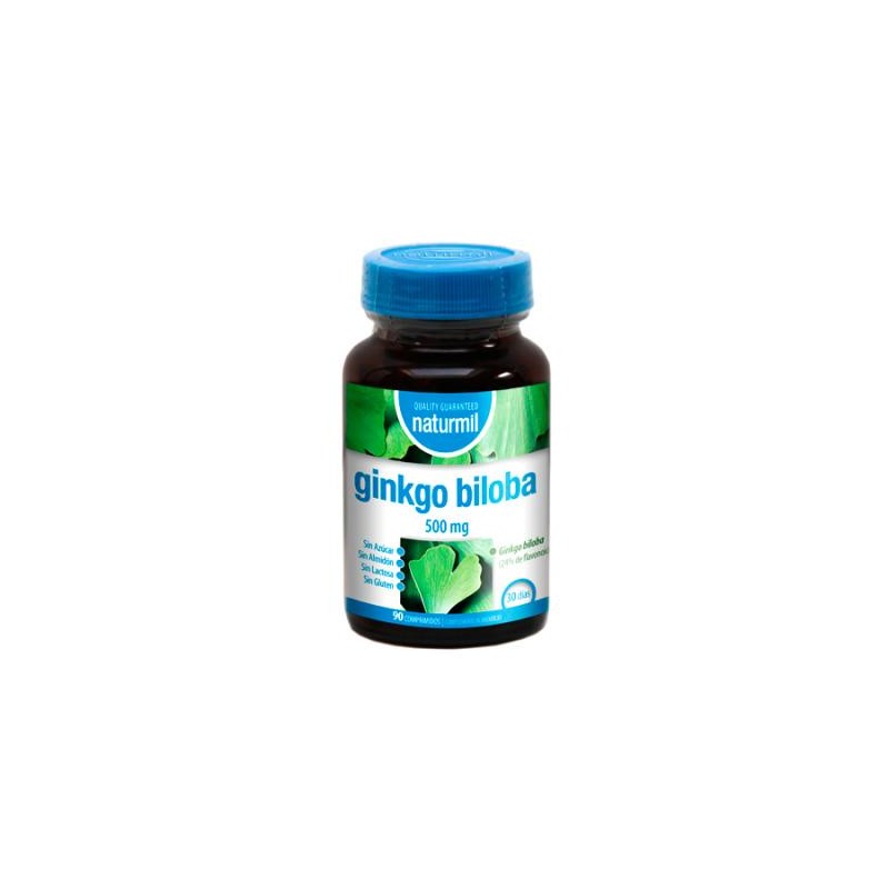 NATURMIL GINKGO BILOBA 500MG 90 COMPRIMIDOS