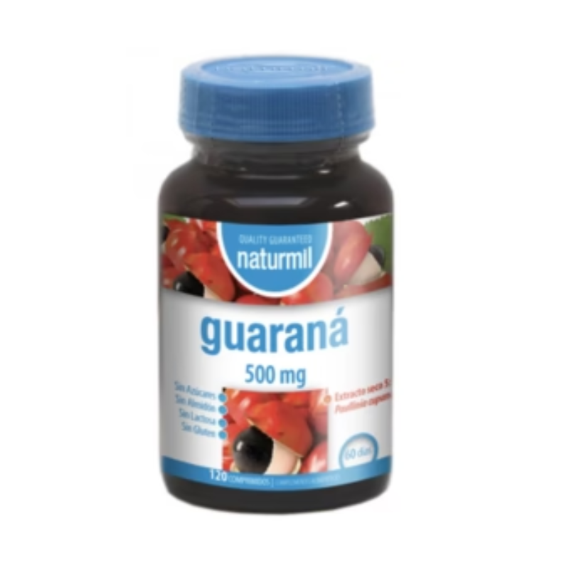 NATURMIL GUARANÁ 500MG 120 COMPRIMIDOS
