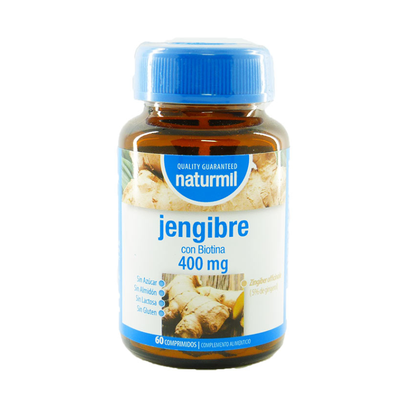 NATURMIL JENGIBRE 400 MG 60 COMPRIMIDOS
