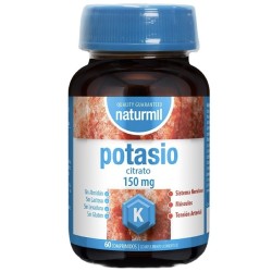 NATURMIL POTASIO (CITRATO) 150MG 60 COMPRIMIDOS