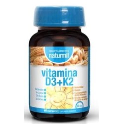 NATURMIL VITAMINA D3+K2 60 COMPRIMIDOS