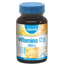 NATURMIL VITAMINA D3 4000 UI 60 PERLAS