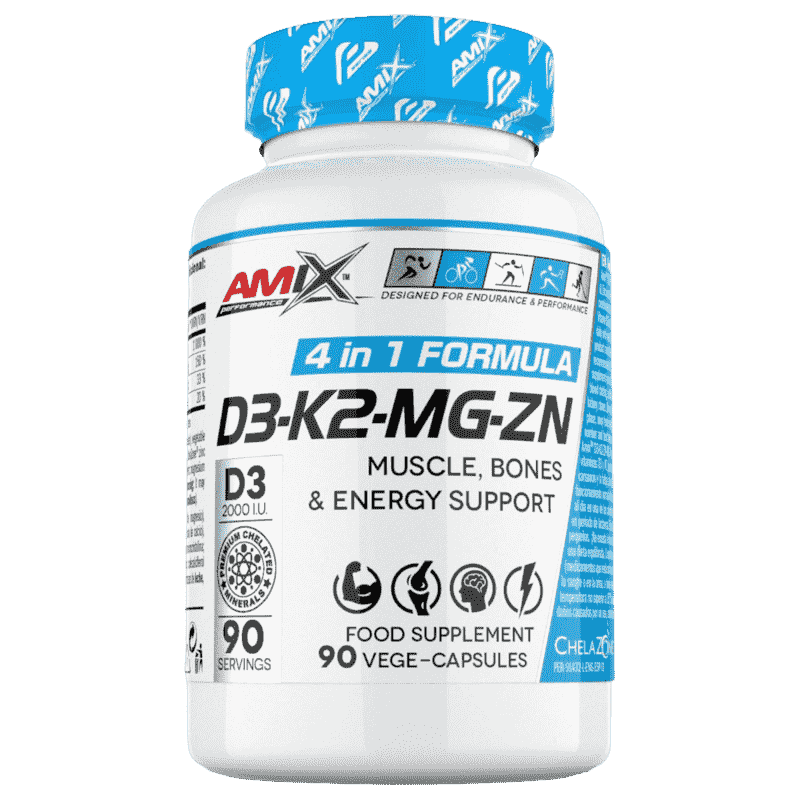 AMIX MULTIVITAMÍNICO D3 - K2 - MG - ZN 90 VCAPS