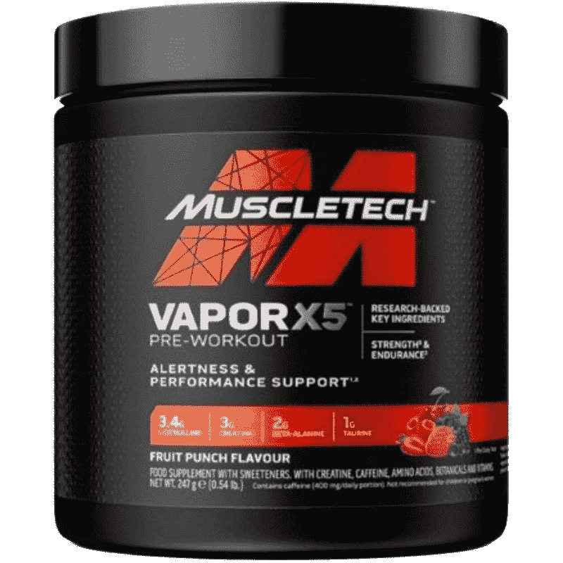 MUSCLETECH VAPOR X5 NEXT GEN 30 SERV. FRUIT PUNCH