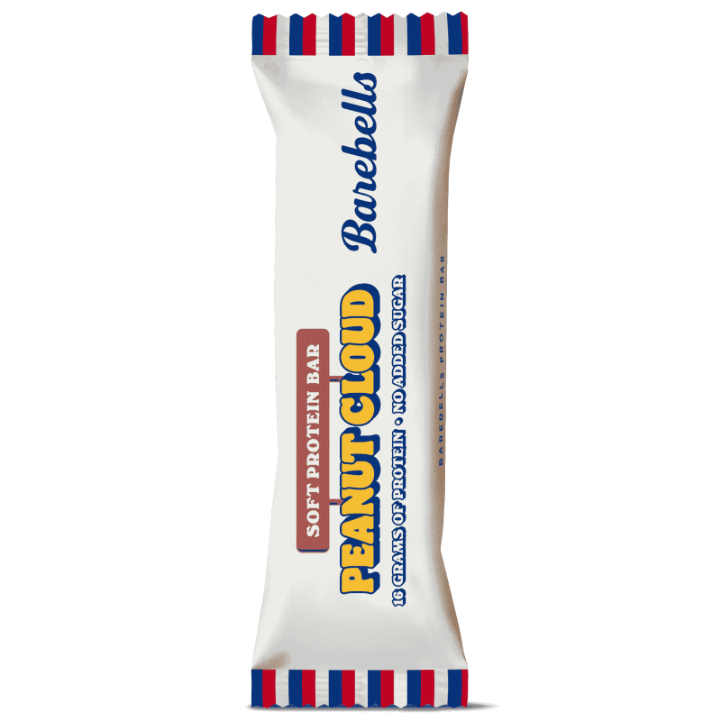 BAREBELLS BARS SOFT PEANUT CLOUD 55 GR X 12