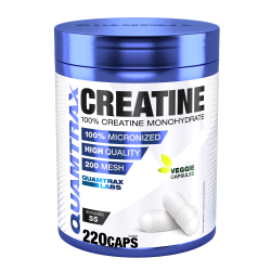 QUAMTRAX CREATINE 220 VEGGIE CAPS