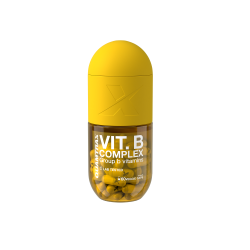 QUAMTRAX VITAMIN B COMPLEX 60 VEGGIE CAPS