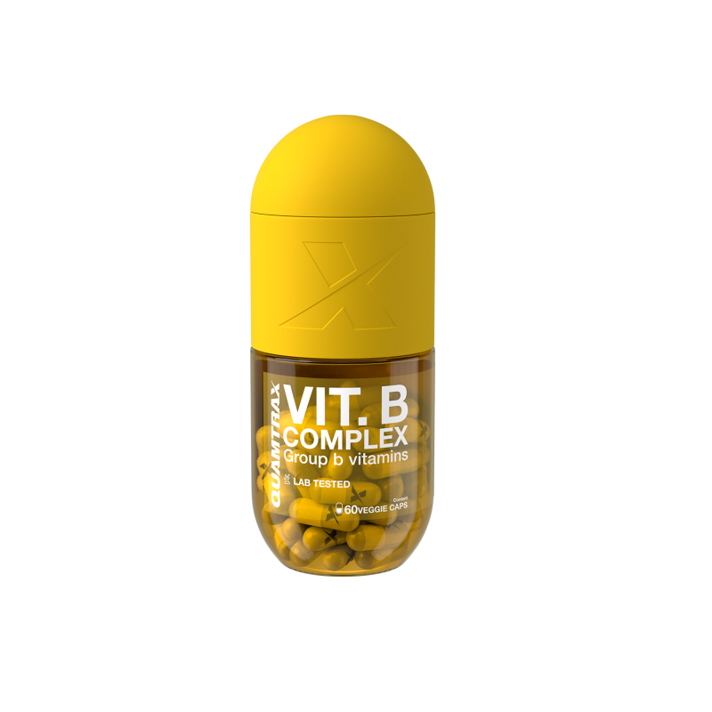 QUAMTRAX VITAMIN B COMPLEX 60 VEGGIE CAPS