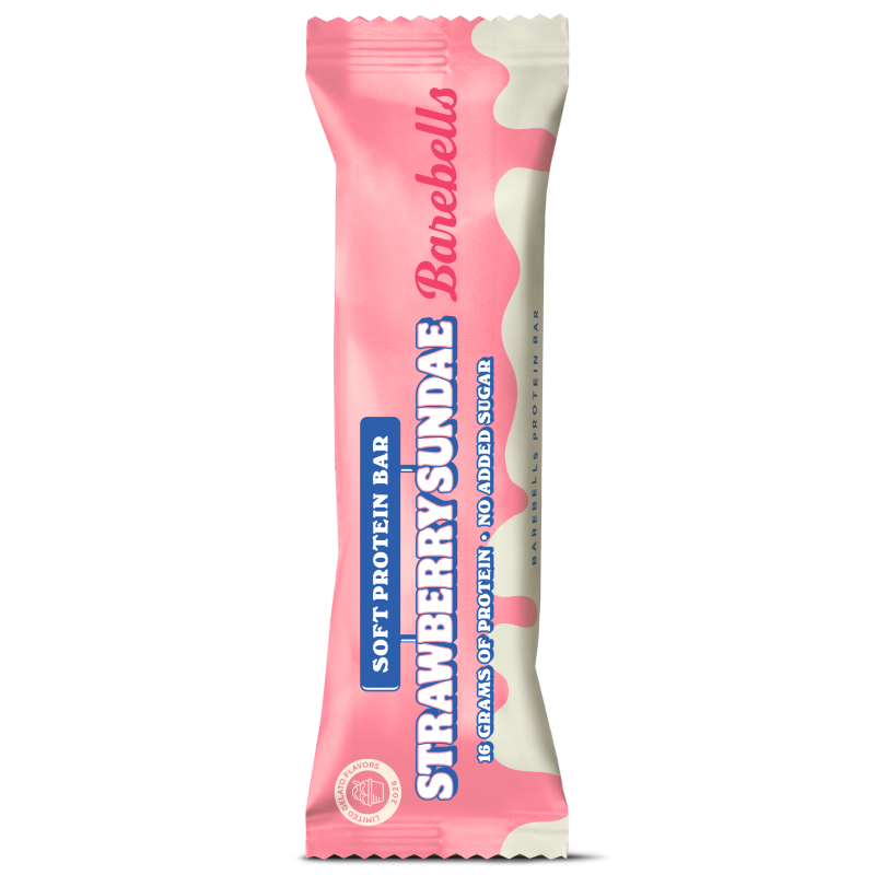 BAREBELLS BARS STRAWBERRY SUNDAE 55 GR X 1