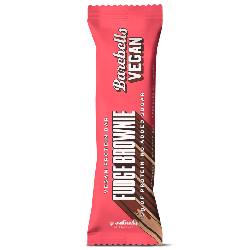 BAREBELLS VEGAN FUDGE BROWNIE 55 GR X 1 UD
