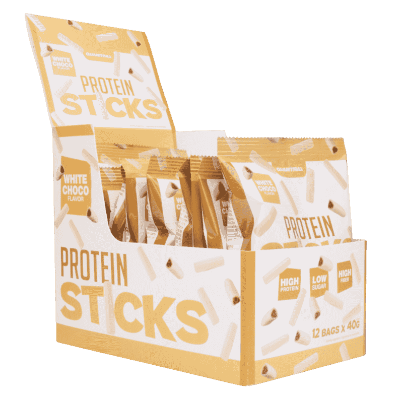 QUAMTRAX PROTEIN STICKS 12 UNIDADES