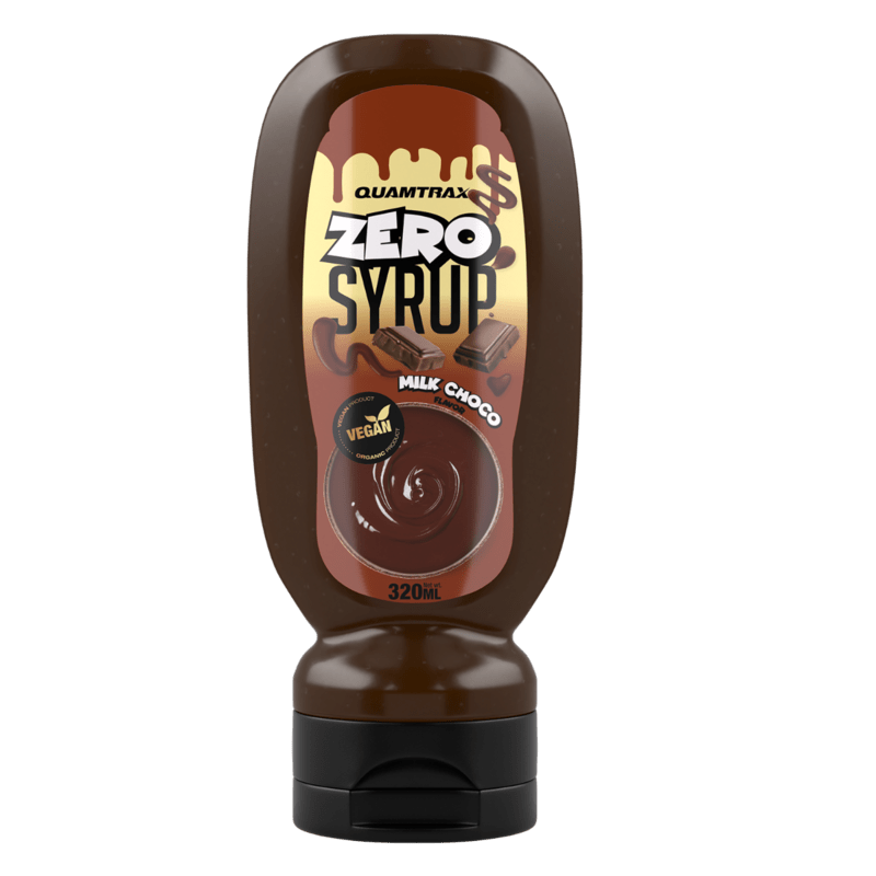 QUAMTRAX SYRUP 320 ML MILK CHOCO