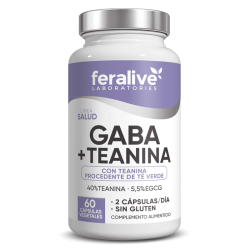 FERALIVE GABA+TEANINA 60 CAPS