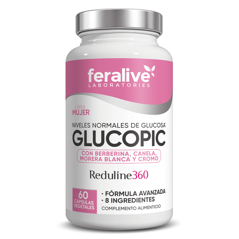 FERALIVE GLUCOPIC 60 CAPS