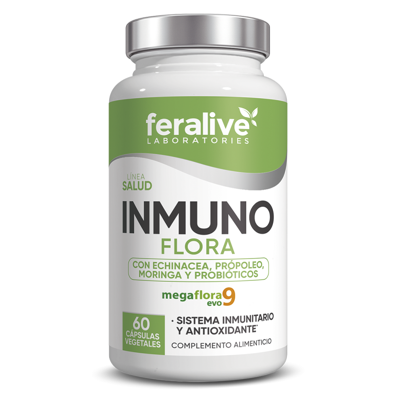 FERALIVE INMUNO FLORA 60 CAPS