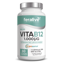 FERALIVE VITAMINA B12 1000 MG 60 CAPS