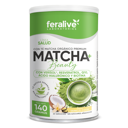 FERALIVE MATCHA + BEAUTY 140 GRS