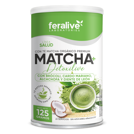 FERALIVE MATCHA + DETOXILIVE 125 GRS
