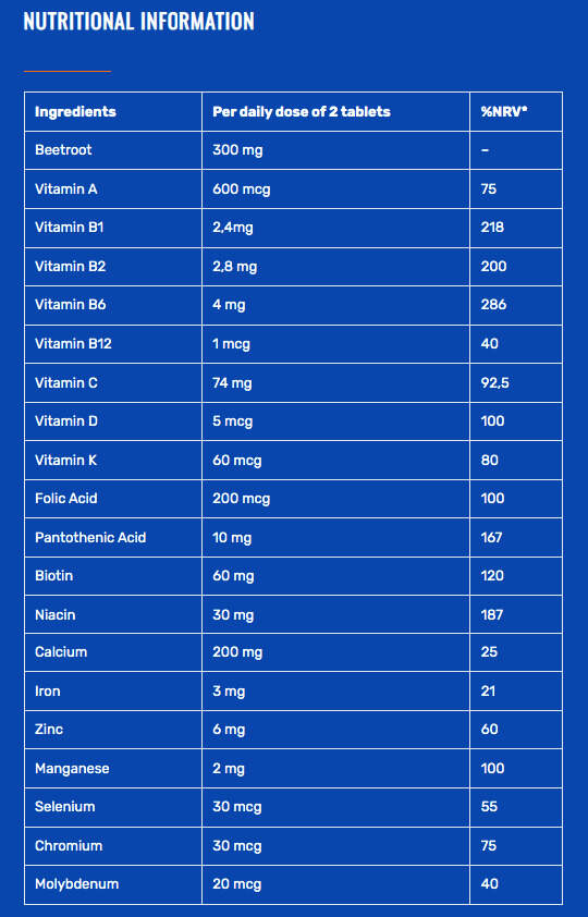 FAST & UP MULTIVITAMINS ORANGE