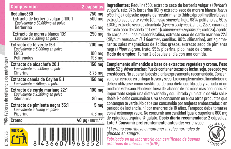FERALIVE GLUCOPIC 60 CAPS
